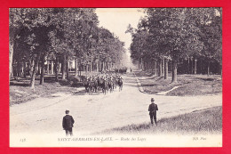 Regiment-112P83  SAINT GERMAIN EN LAYE, Route Des Loges, Régiment à Cheval, Cpa BE - Régiments