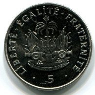 5 CENTIMES 1997 HAITI UNC Coin #W11305.U.A - Haïti