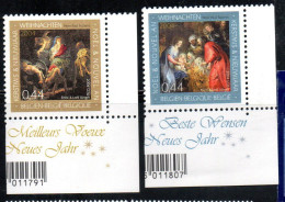 GERMANY GERMANIA ALLEMAGNE 2004 CHRISTMAS WEIHNACHTEN NATALE NOEL COMPLETE SET SERIE COMPLETA MNH - Ungebraucht