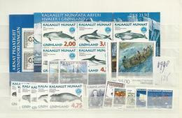 1998 MNH Greenland, Year Complete According To Michel, Postfris - Full Years