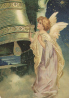 ANGELO Buon Anno Natale Vintage Cartolina CPSM #PAH371.A - Angels