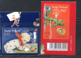 SUOMI FINLAND FINLANDIA FINLANDE 2004 CHRISTMAS NATALE NOEL WEIHNACHTEN NAVIDAD COMPLETE SET SERIE COMPLETA MNH - Unused Stamps