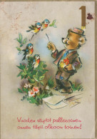GEBÄREN Tier Vintage Ansichtskarte Postkarte CPSM #PBS169.A - Osos