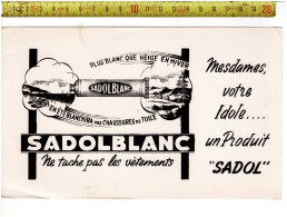 SOLDE 2023 ( BUVARD ? )  SADOLBLANC - Pubblicitari