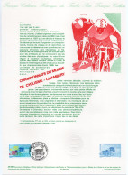 - Document Premier Jour CHAMPIONNATS DU MONDE DE CYCLISME - CHAMBÉRY 3.6.1989 - - Cycling