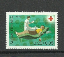 FINNLAND FINLAND 1972 Red Cross Michel 707 (*) - Rotes Kreuz