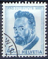 Schweiz Suisse 1953: Ferdinand Hodler (1853-1918) Zu WI152 Mi 592 Yv 543 Mit Eck-Stempel.....WIL (Zumstein CHF 12.00) - Used Stamps