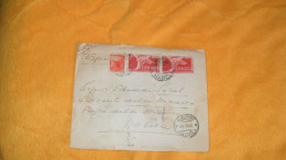 ENVELOPPE ANCIENNE DE 1946../ CACHETS CAPRI NAPOLI POUR ROMA..CACHET ROMA A.D. REPARTI ESPRESSI..+ TIMBRES X3 - 1946-60: Marcophilia