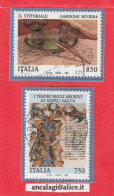 USATI ITALIA 1996 - Ref.0734 "TESORI DEGLI ARCHIVI NAZIONALI" 2 Val. Da L.750 E L.850 - - 1991-00: Usati