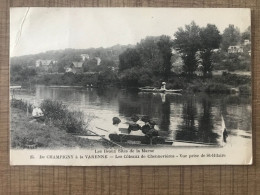  De CHAMPIGNY à  La VARENNE Les Coteaux De Chennevieres Vue Prise De St Hilaire  - Chennevieres Sur Marne