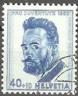 Schweiz Suisse 1953: Ferdinand Hodler (1853-1918) Zu 152 Mi 592 Yv 543 Mit ET-⊙ CHAMBÉSY 1.XII.53 (Zumstein CHF 13.00) - Used Stamps