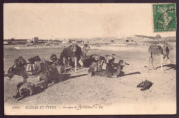 ALGERIE GROUPE DE CHAMEAUX - Scenes