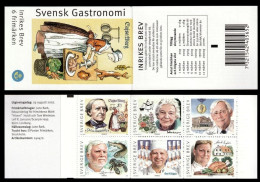 (217) Sweden / Suede /  2002 Gastronomy Booklet / Carnet / Markenheft / Below Face / Unter PP  ** / Mnh  Michel MH 287 - Autres & Non Classés