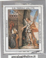 USATI ITALIA 1996 - Ref.0735 "GIAMBATTISTA TIEPOLO" 1 Val. - - 1991-00: Usati