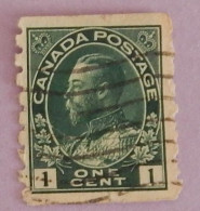 CANADA YT 93aB OBLITERE "GEORGE V" ANNÉES 1911/1916 - Usati