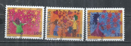 SWITZERLAND 2007 - GREETINGS STAMPS - CONGRATULATIONS - CPL. SET - POSTALLY USED OBLITERE GESTEMPELT USADO - Gebraucht