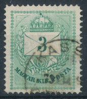 1874. Colour Number Krajcar 3kr Stamp - ...-1867 Prephilately