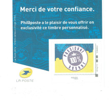 Bloc MTAM Philaposte Passionné Abonné émis Le 23-09-2016 Dans Les Premiers Blocs MTAM - Andere & Zonder Classificatie