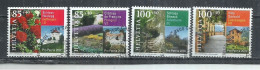 SWITZERLAND 2006 - PRO PATRIA - HISTORIC GARDENS & PARKS - CPL. SET - POSTALLY USED OBLITERE GESTEMPELT USADO - Used Stamps