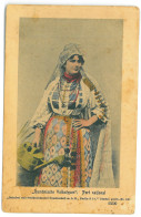 RO 69 - 20431 ETHNIC, Woman, Romania - Old Postcard, CENSOR - Used - 1918 - Rumänien