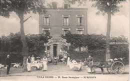 92  SURESNES    Villa Rehel  23 Route Stratégique - Suresnes