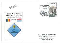 SC 48 - 1320 ROMANIA, Scout - Cover - Used - 2002 - Lettres & Documents