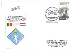 SC 48 - 1340 Football ROMANIA, Scout - Cover - Used - 2002 - Briefe U. Dokumente