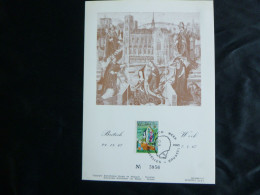1967 1432 ECHOPHIL FIRST DAY CARD  : " BRITISH WEEK IN BRUSSELS " - 1961-1970