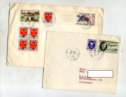 Lettre  Cachet Avon Sur Oehichen Bayeux Journee Du Timbre - Bolli Manuali