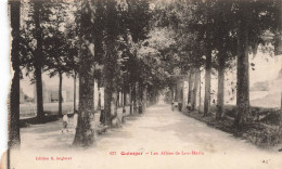 FRANCE - Quimper - Vue Sur Les Allées De Loc Maria - Animé - Vue Générale - Carte Postale Ancienne - Quimper