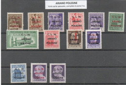 ITALIA - 1945 - Emissioni CLN - Piccolo Lotto Incluse Alcune Soprastampe Private. Senza Perizie,solo Alcuni Firmati. - Centraal Comité Van Het Nationaal Verzet (CLN)