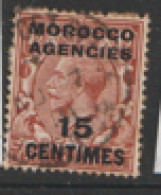 Morocco Agencies French  1917  SG 194    15c   Fine Used - Morocco Agencies / Tangier (...-1958)