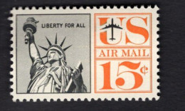 200217643 1959  SCOTT C58 (XX) POSTFRIS MINT NEVER HINGED - STATUE OF LIBERTY - 2b. 1941-1960 Unused