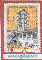 USATI ITALIA 1996 - Ref.0742 "ABBAZIA DI FARFA" 1 Val. - - 1991-00: Usados