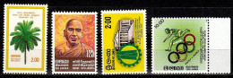 (0050-245) Sri Lanka  Lot Of 4 / Ex 1979-1987 / Read  ** / Mnh   Michel Ex 505-803 - Sri Lanka (Ceilán) (1948-...)