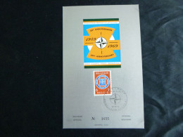 1969 1496 ECHOPHIL FIRST DAY CARD :  " NAVO-OTAN 1949-1969 " - 1961-1970