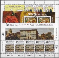 2022 Vaticano Annata Completa Mini-sheet 3MS MNH - Other & Unclassified