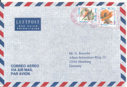 Brazil Air Mail Cover Sent To Germany 20-8-1996 Topic Stamps BIRDS - Aéreo