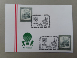 Österreich Pro Juventute - Mit Sonderstempel 26. 5. 1990 Laa An Der Thaya, 4. Int. Funkausstellung (Nr.597) - Other & Unclassified