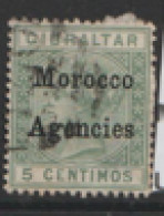 Morocco Agencies Gibraltar Issues  1899  SG 9  5c  Fine Used - Postämter In Marokko/Tanger (...-1958)