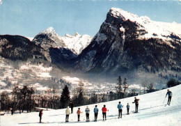 SAMOENS Sports D Hiver Lecon De Ski A Vercland Face Au Criou 17(scan Recto-verso) MA1307 - Samoëns