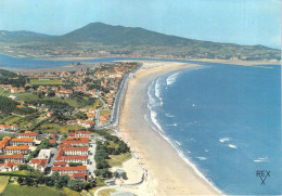 HENDAYE La Plage Au Fond Le Bidassoa Et L Espagne 20(scan Recto-verso) MA1305 - Hendaye