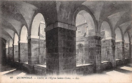 QUIMPERLE Cloitre De L Eglise Sainte Croix 3(scan Recto-verso) MA1338 - Quimperlé