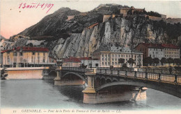 GRENOBLE Pont De La Porte De France Et Fort De Rabot 16(scan Recto-verso) MA1332 - Grenoble