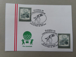 Österreich Pro Juventute - Mit Sonderstempel 26.Mai 1990 St. Pölten, 70 Jahre Briefmarkensammlerverein (Nr.599) - Other & Unclassified