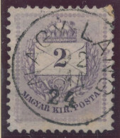 1881. Colour Number Krajcar 2kr Stamp, NAGY-LANG - ...-1867 Voorfilatelie