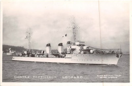 CONTRE TORPILLEUR LEOPARD 14(scan Recto-verso) MA1349 - Steamers