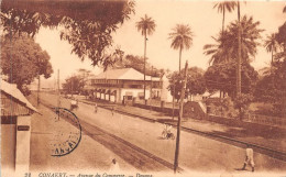 GUINEE FRANCAISE CONAKRY Avenue Du Commerce Douane 14(scan Recto-verso) MA1385 - Guinea Francese