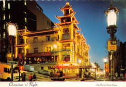 SAN FRANCISCO Chinatown At Night 22(scan Recto-verso) MA1371 - San Francisco