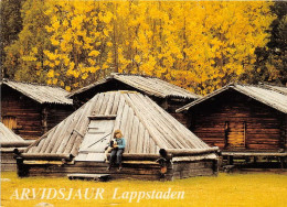 LAPPSTADEN Arvidsjaur Sveriges Aldsta Bevarade Kyrkstad  Med Kator Och 3(scan Recto-verso) MA1371 - Svezia